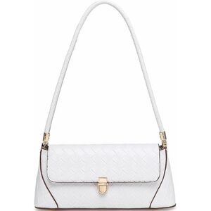 Women White Imported Vintage Retro Classic Cute Hobo Tote Mini Clutch Bags